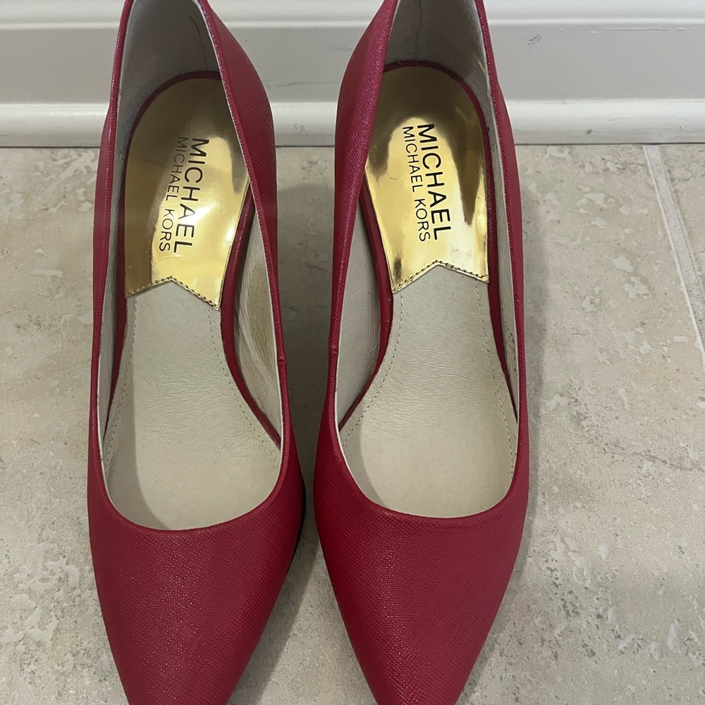 Michael Kors Bold Red Heels